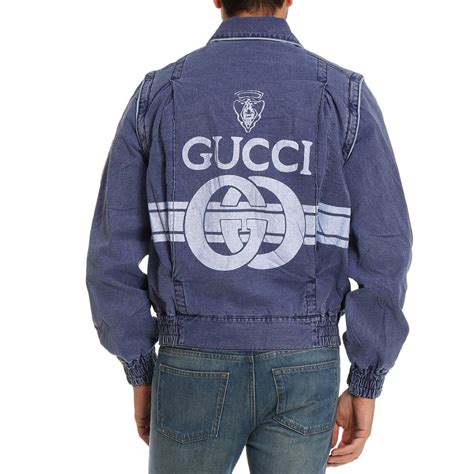 giacca di jeans gucci uomo